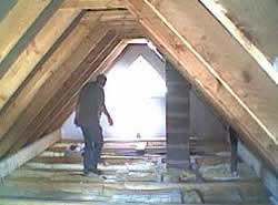 Prepping an attic before Loft Conversion