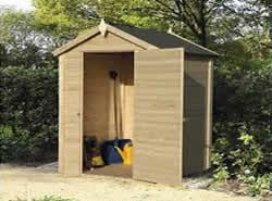 Budget garden shed