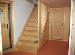 Pine Stairs installation